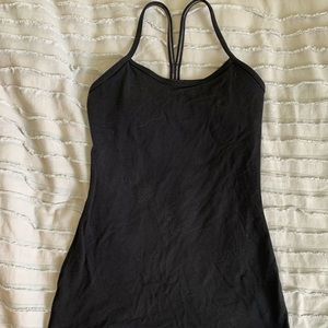Lululemon black tank top